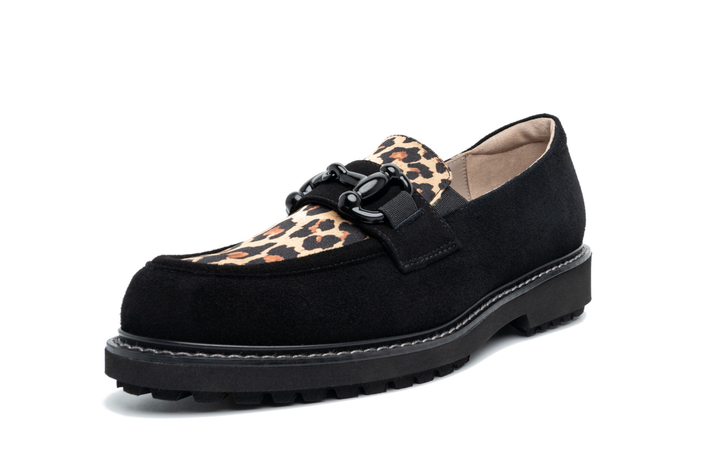 Mia | camoscio nero Leopard - immagine 2