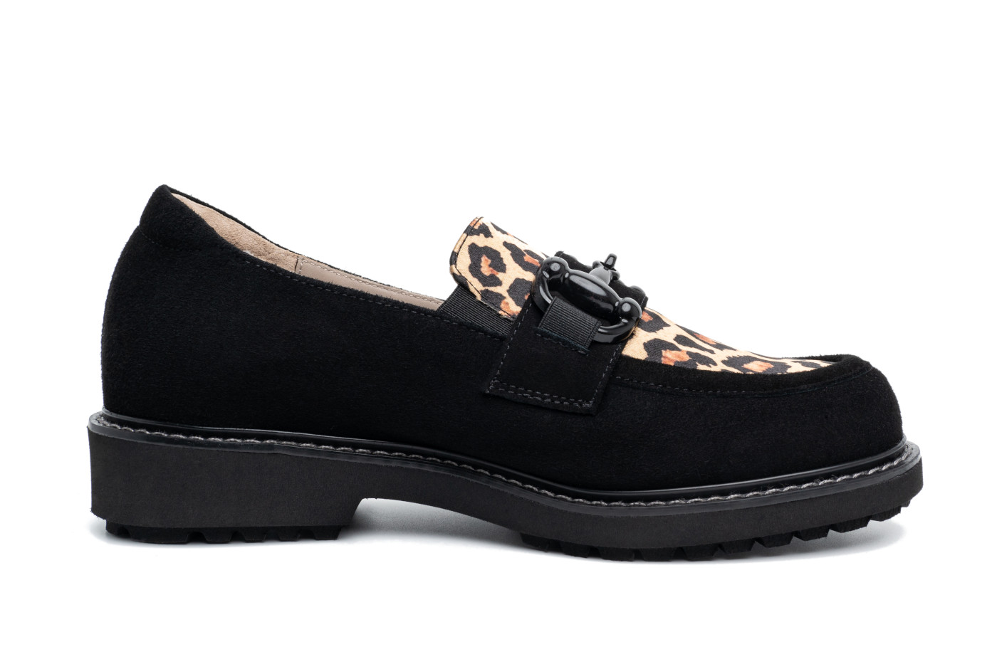 Mia | camoscio nero Leopard - immagine 3