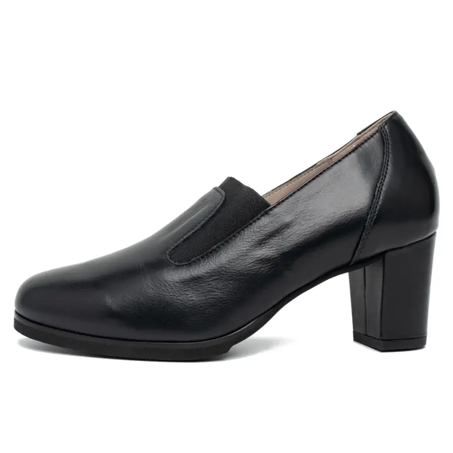 Sintia Vitello Nero scarpa donna Tomasi Shop con plantare estraibile