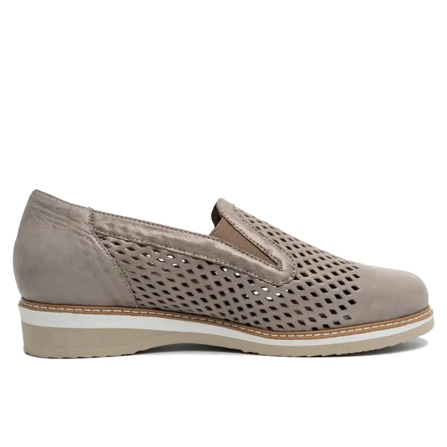 Nazaria liscio forato | chanel tortora superlight - immagine 3