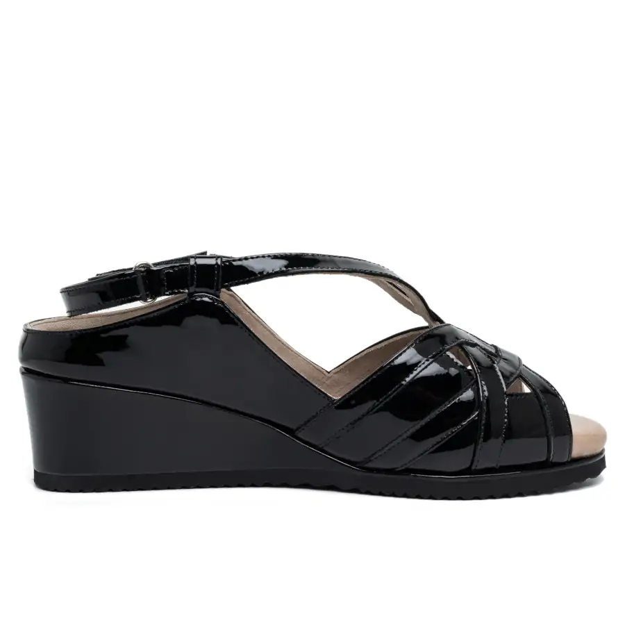 Raina sabot | vernice nero