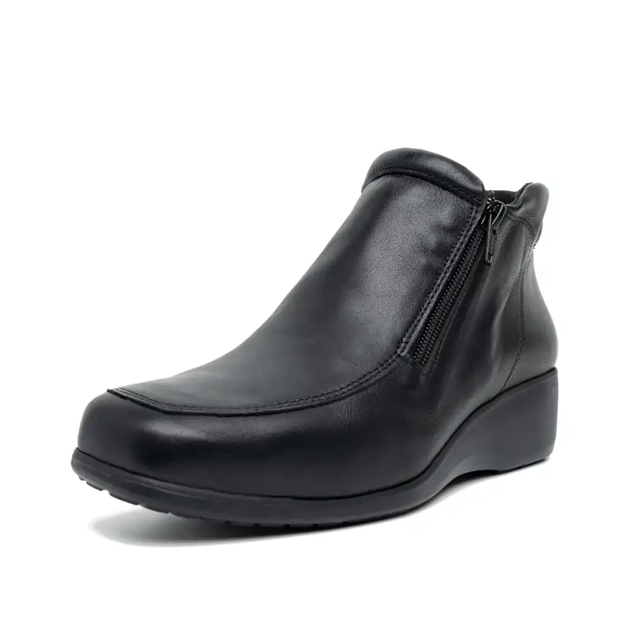 1326 Zip Vitello Nero con doppia zip e calzata M/L
