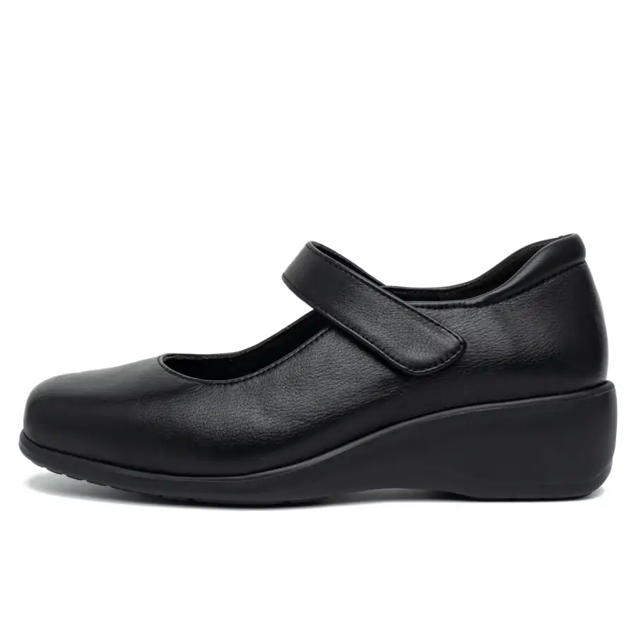 Bebè Nappa Nero scarpa donna Tomasi Shop con plantare estraibile