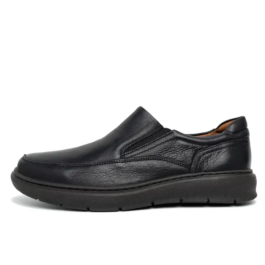 Anatomic Prime Ouros Mocassino Vitello Nero scarpa uomo con plantare estraibile