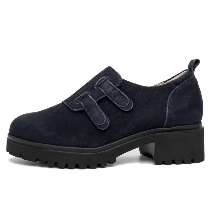 Guadalupe Camoscio Blu scarpa donna Tomasi Shop con plantare estraibile