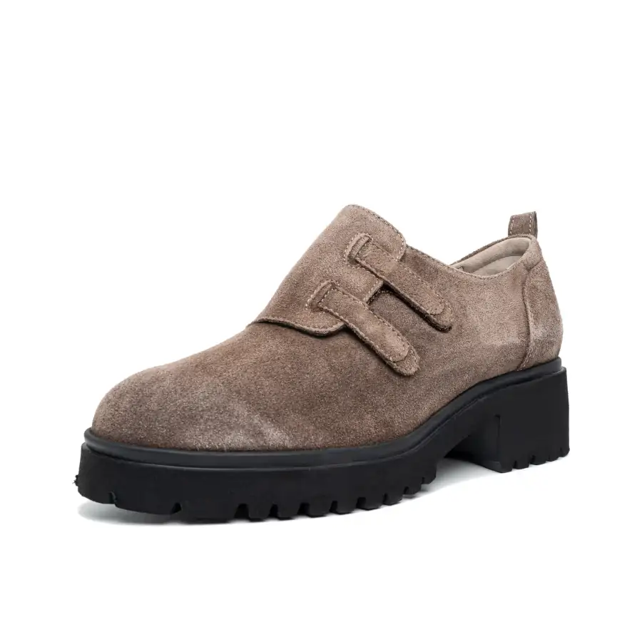 Guadalupe Crosta Alaska Tabacco con doppio velcro regolabile e calzata M/L