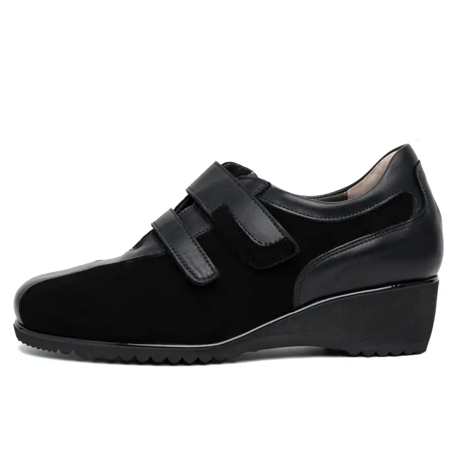 Jole Vitello Nero scarpa donna Tomasi Shop con plantare estraibile