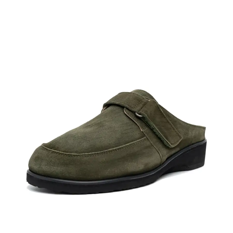 Michelle Ortho Camoscio Pino con velcro regolabile e calzata XXL
