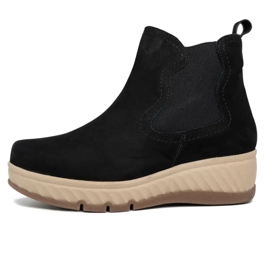 PISCIS Tronchetto Nero tronchetto donna Tomasi Shop con plantare estraibile