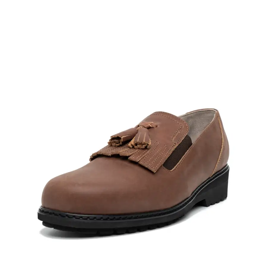 Rosa Pull-Up Bruciato con costruzione slip-on ed elastico laterale